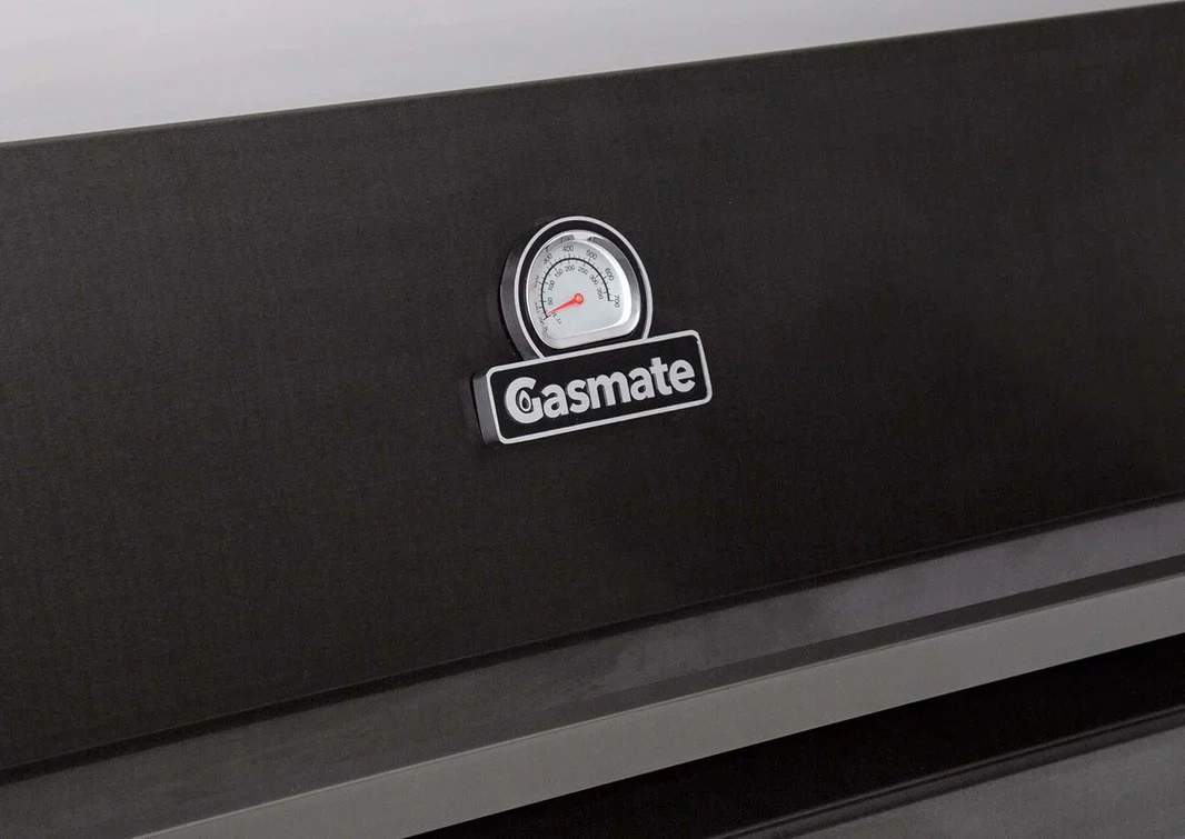Gasmate Nova MK2 Graphite Outdoor Kitchen with 6 Burner BBQ and Single Door Fridge + Top - Image 11
