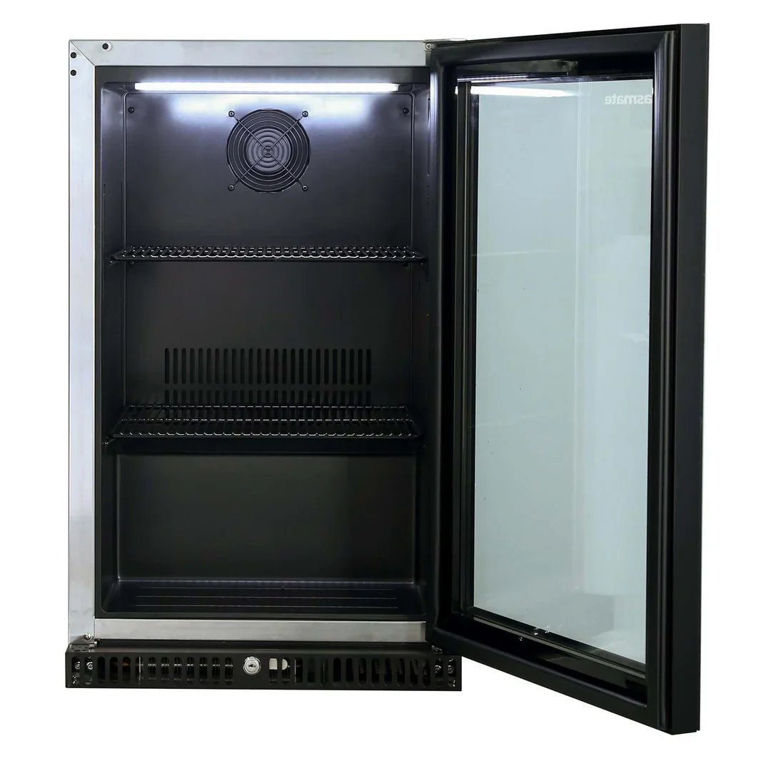 Gasmate Nova MK2 Graphite Outdoor Kitchen with 6 Burner BBQ and Single Door Fridge + Top - Image 14