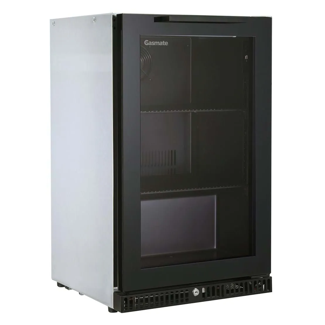 Gasmate 97 Litre Premium Single Glass Door Bar Fridge with Black Interior - BFR1088 - Image 3