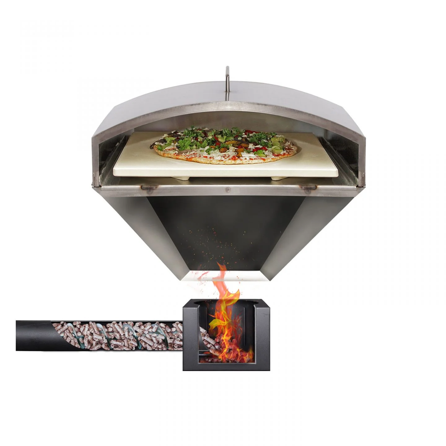 GMG Pizza Oven with Stone for Ledge | DB & Peak | JB Grill - Image 2