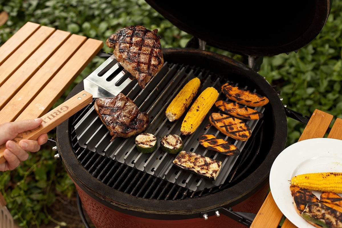 GrillGrates for The Big Green Egg Large / Kamado Joe Classic / Other 18 Inch Diameter Grills - Image 3