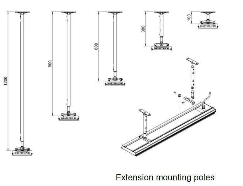 Heatstrip Intense 3200W (Wall Mount) - Image 9
