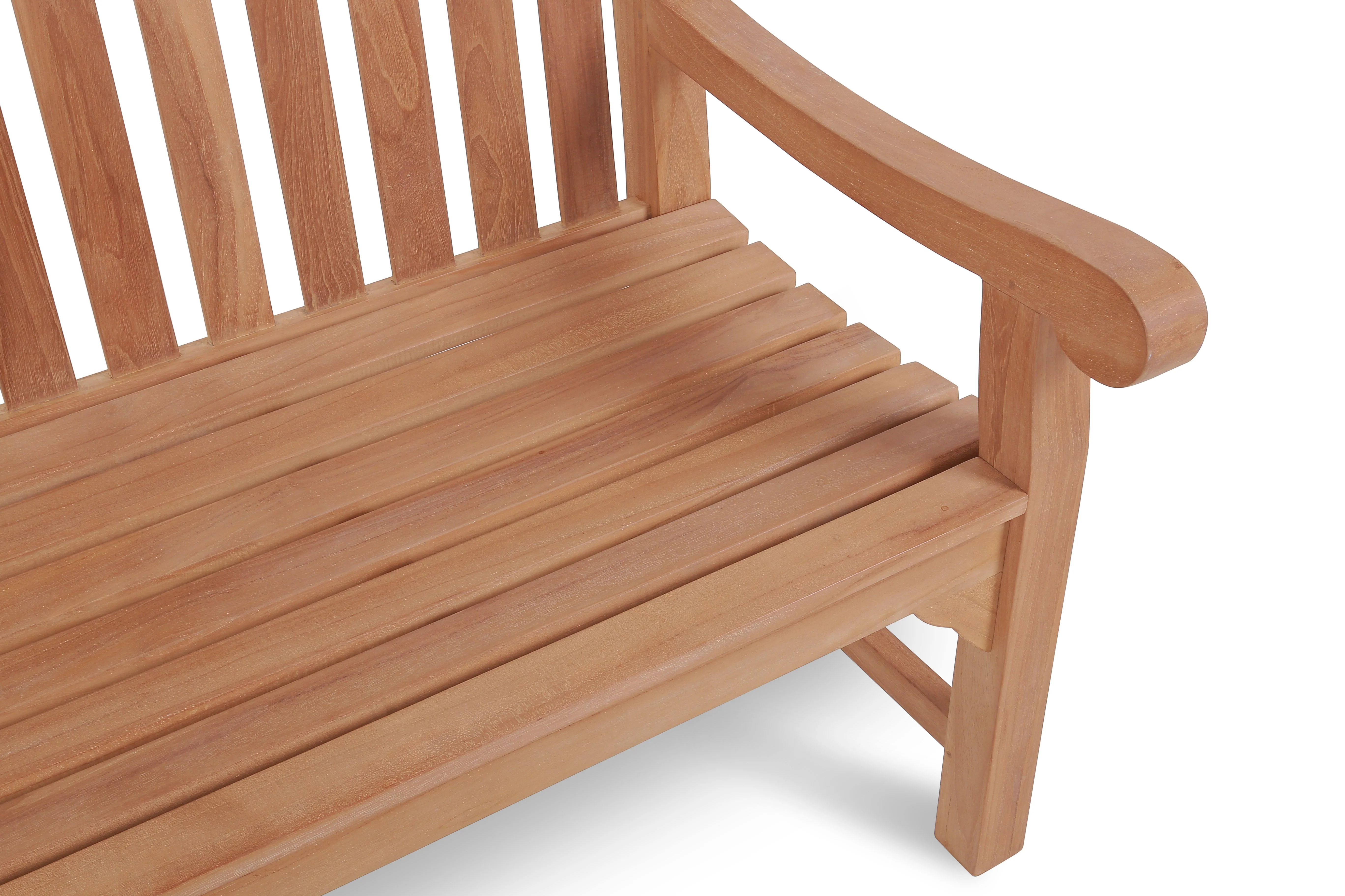 East India Heritage Teak Bench - Image 3