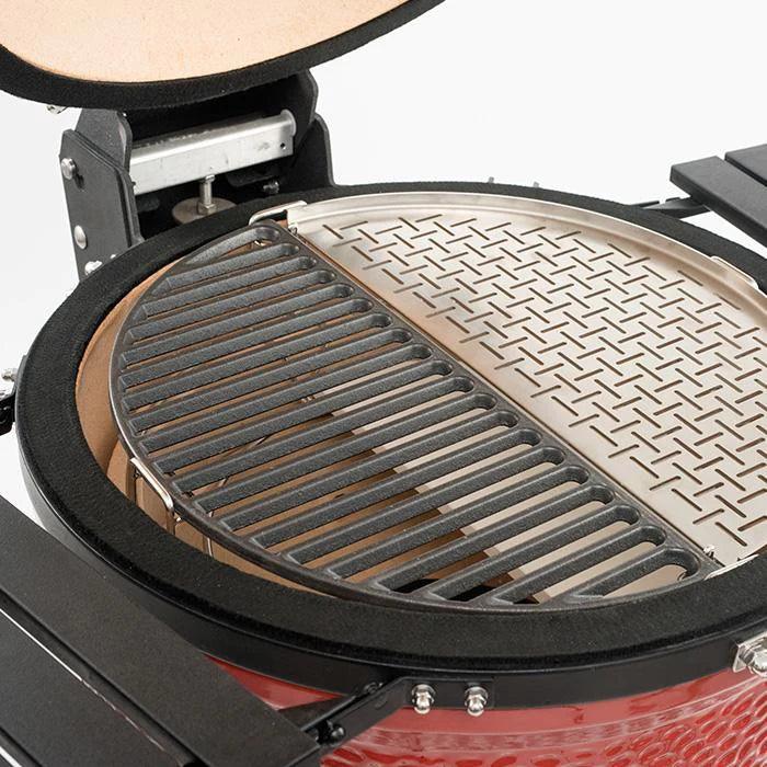 Kamado Joe Half Moon Cast Iron Cooking Grate - Image 2