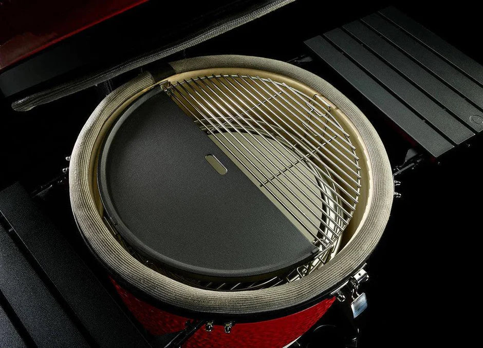 Kamado Joe Half Moon Cast Iron Reversible Griddle - Image 3