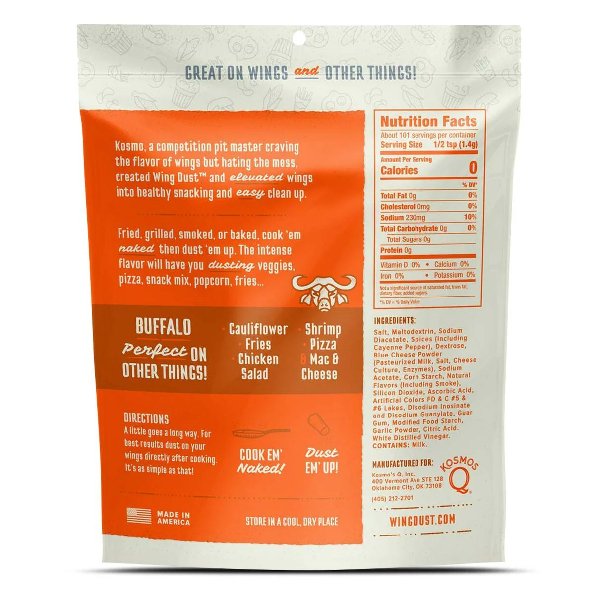 Kosmos Q Buffalo Wing Dust - Image 2