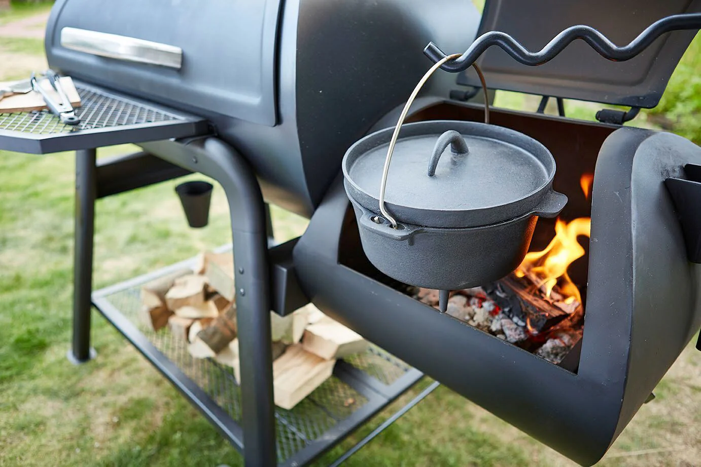 Landmann Vinson 500 Offset Smoker - Image 5