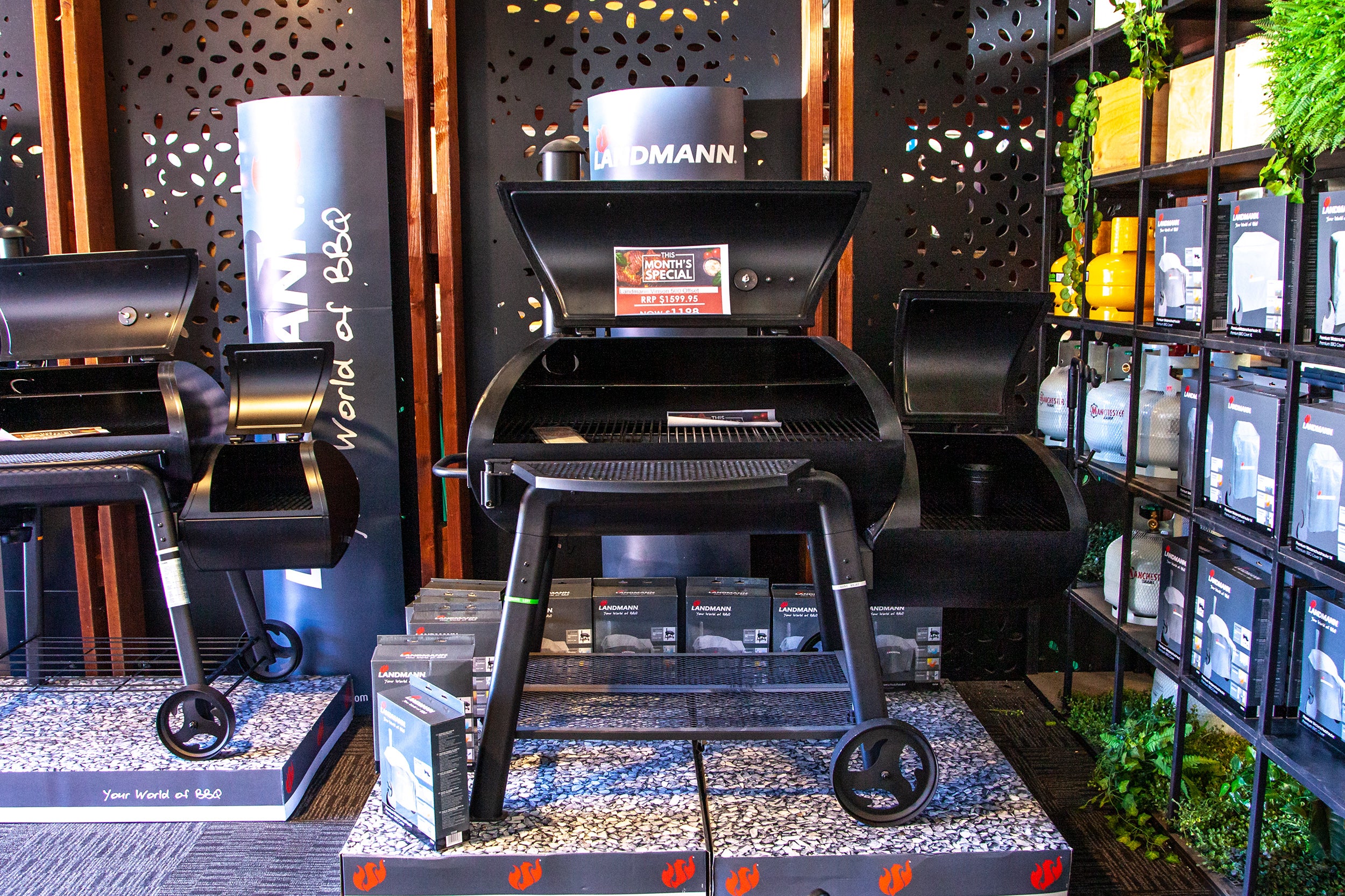 Landmann Vinson 500 Offset Smoker - Image 6