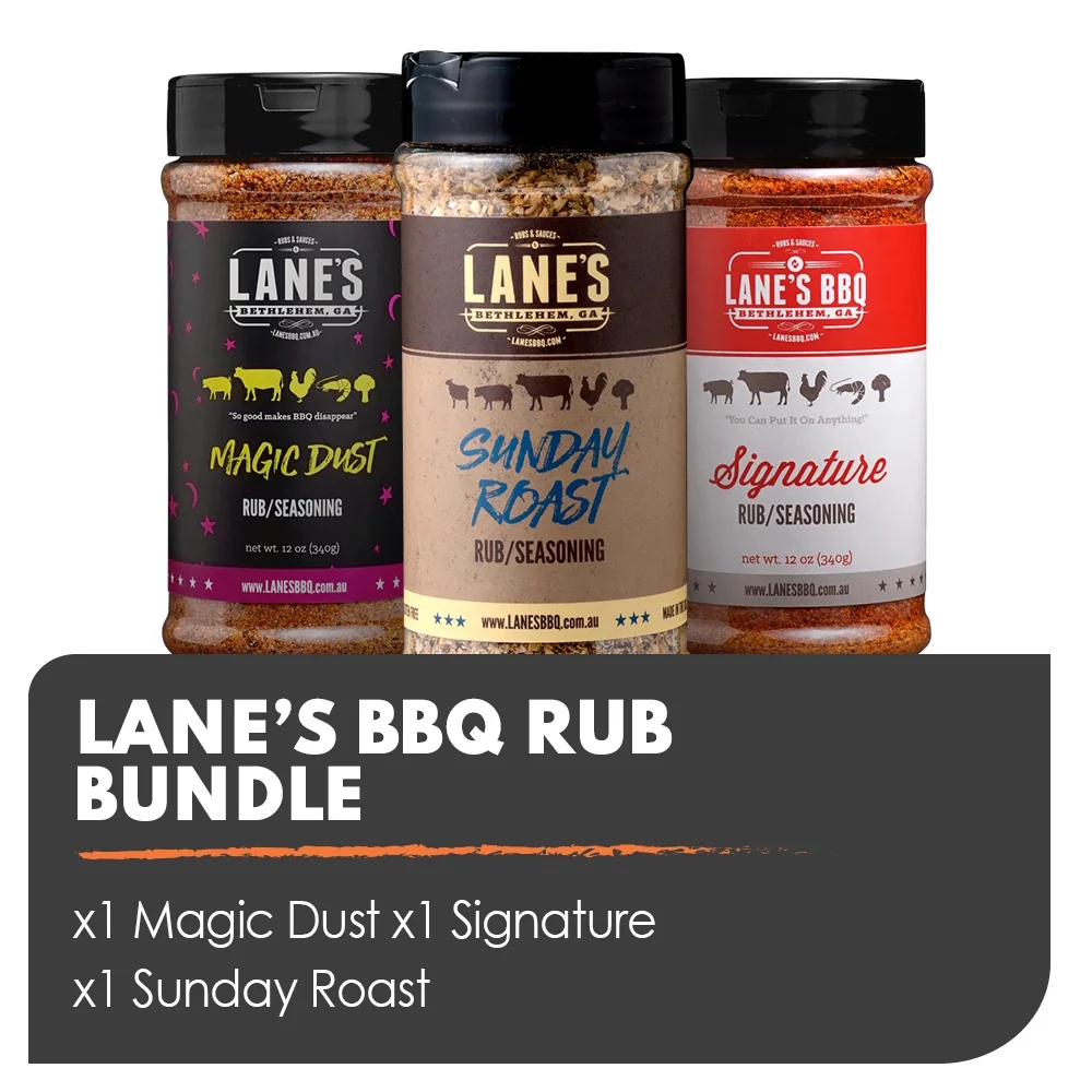 Lanes BBQ Signature Trio Bundle