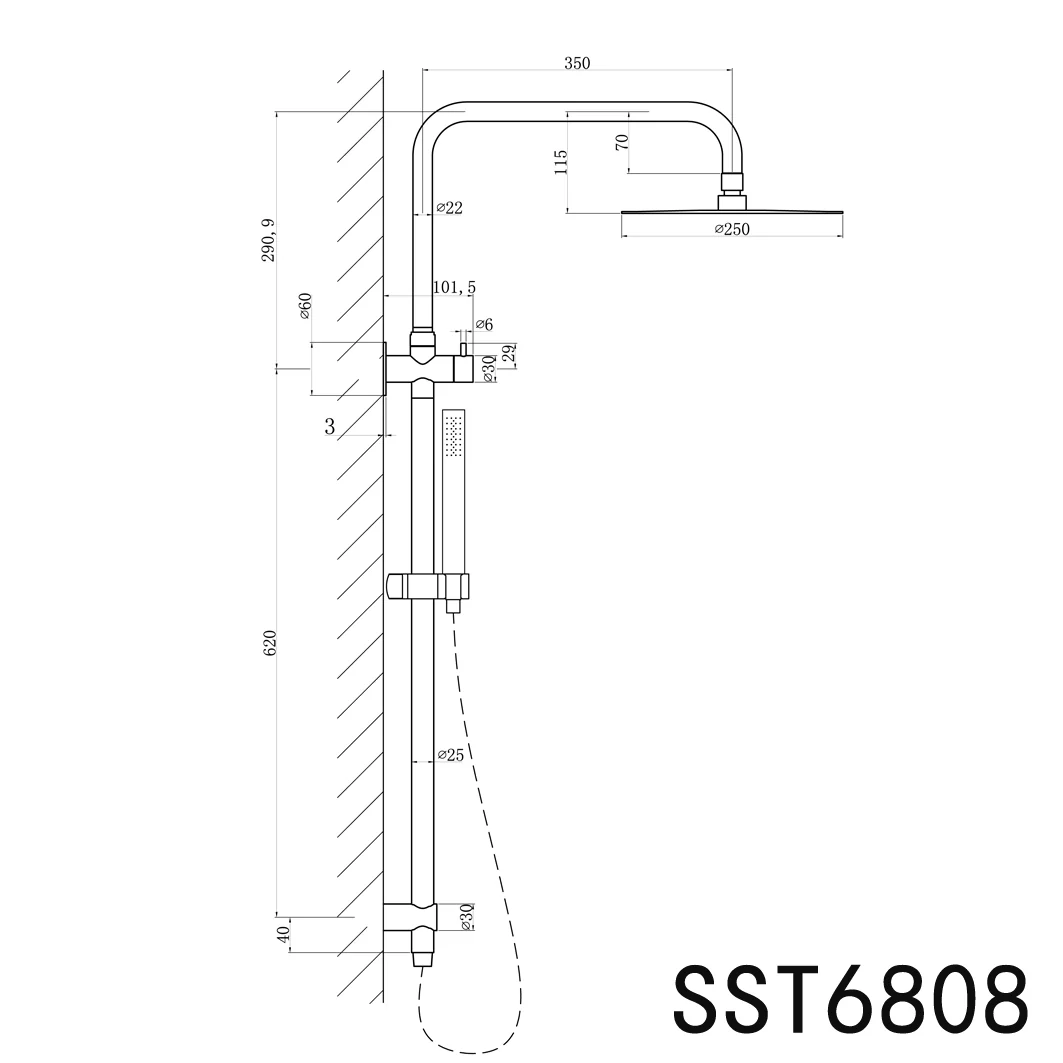 Elle 316 Twin Shower - Image 6