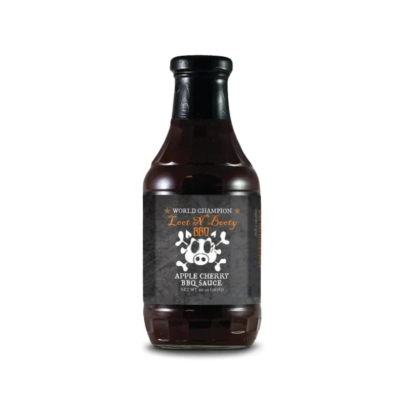 Loot N Booty Apple Cherry BBQ Sauce