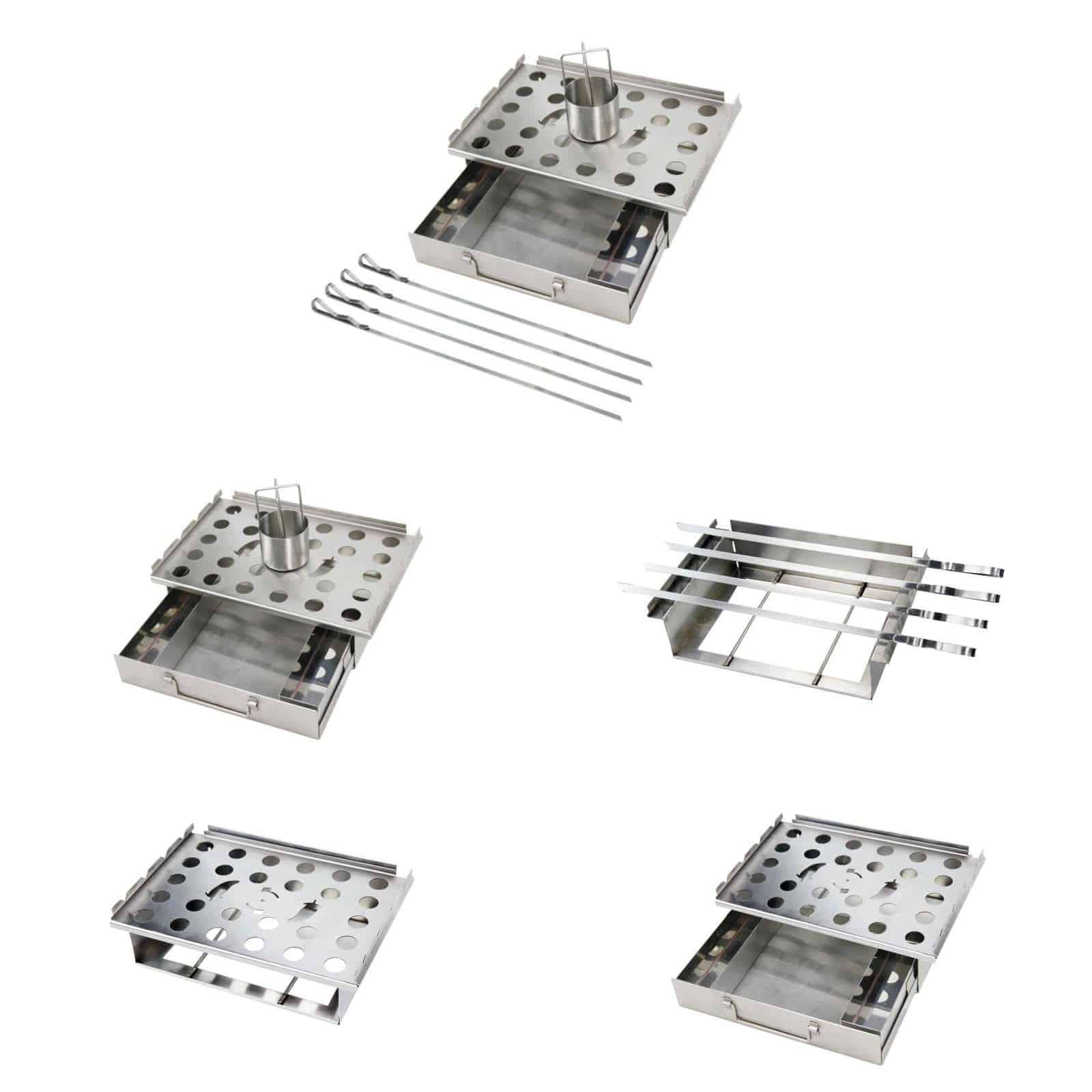 Man Law 5 in 1 Multi Function BBQ Grill Topper - Image 5