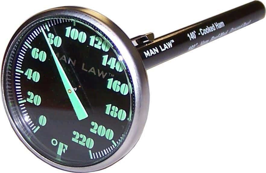 Man Law Dial Instant Read Thermometer