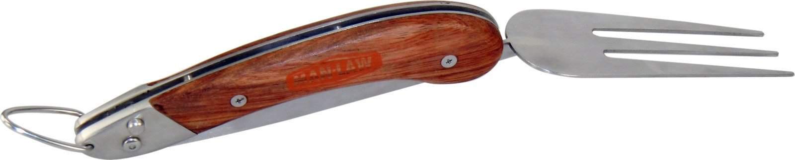 Man Law Single Folding Hardwood Fork - Image 2