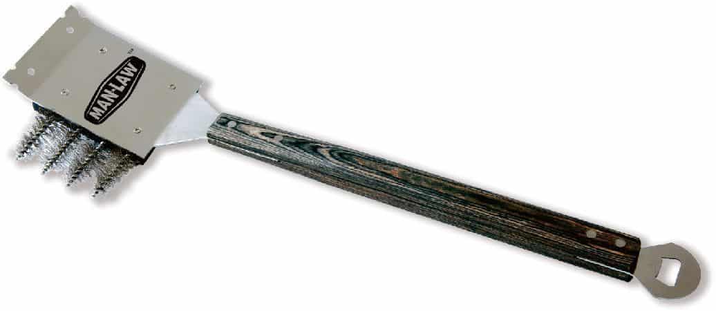 Man Law Giant 53cm Long Handle Grill Brush