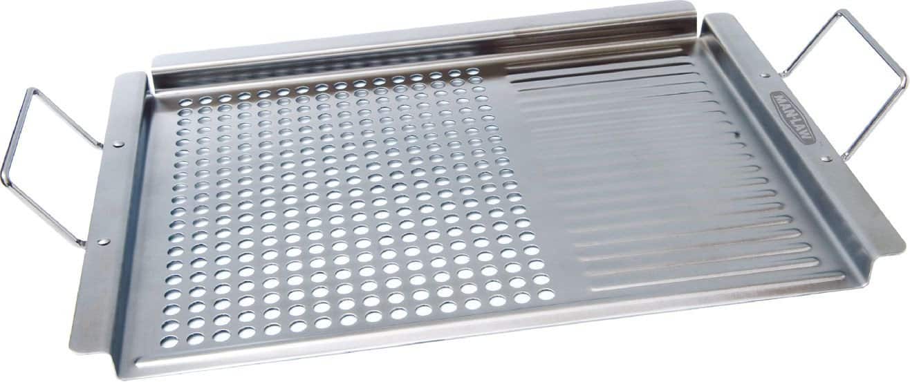 Man Law Stainless Steel Grill Topper