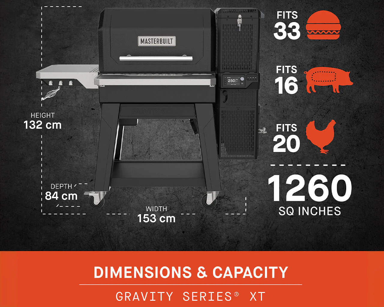 Masterbuilt Gravity Series XT Digital Charcoal Grill + Smoker - Image 7