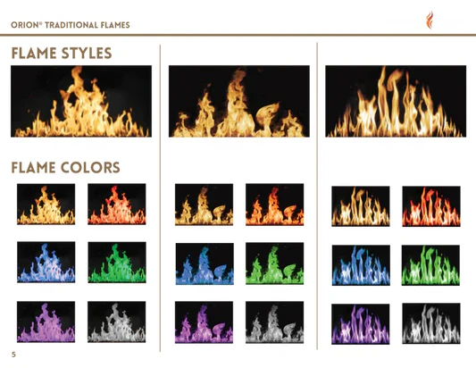 Modern Flames Orion 26 Inch Traditional Heliovision Electric Fireplace - Image 3