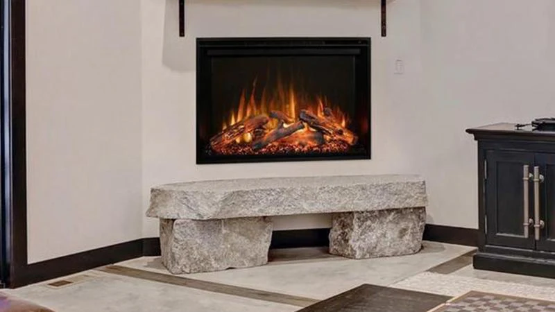 Modern Flames Redstone Fireplace with Trim - Image 2