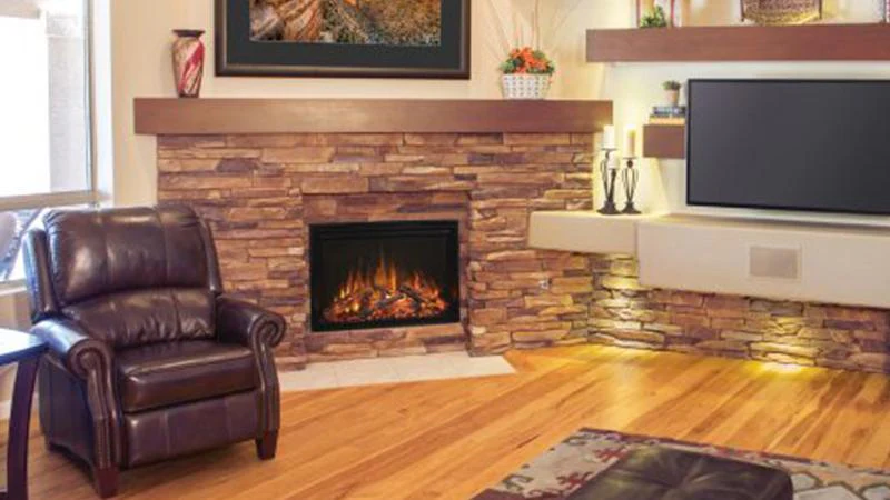 Modern Flames Redstone Fireplace with Trim - Image 3