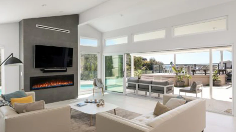 Modern Flames Spectrum Slimline - Electric Fireplace with Log Set - Image 3