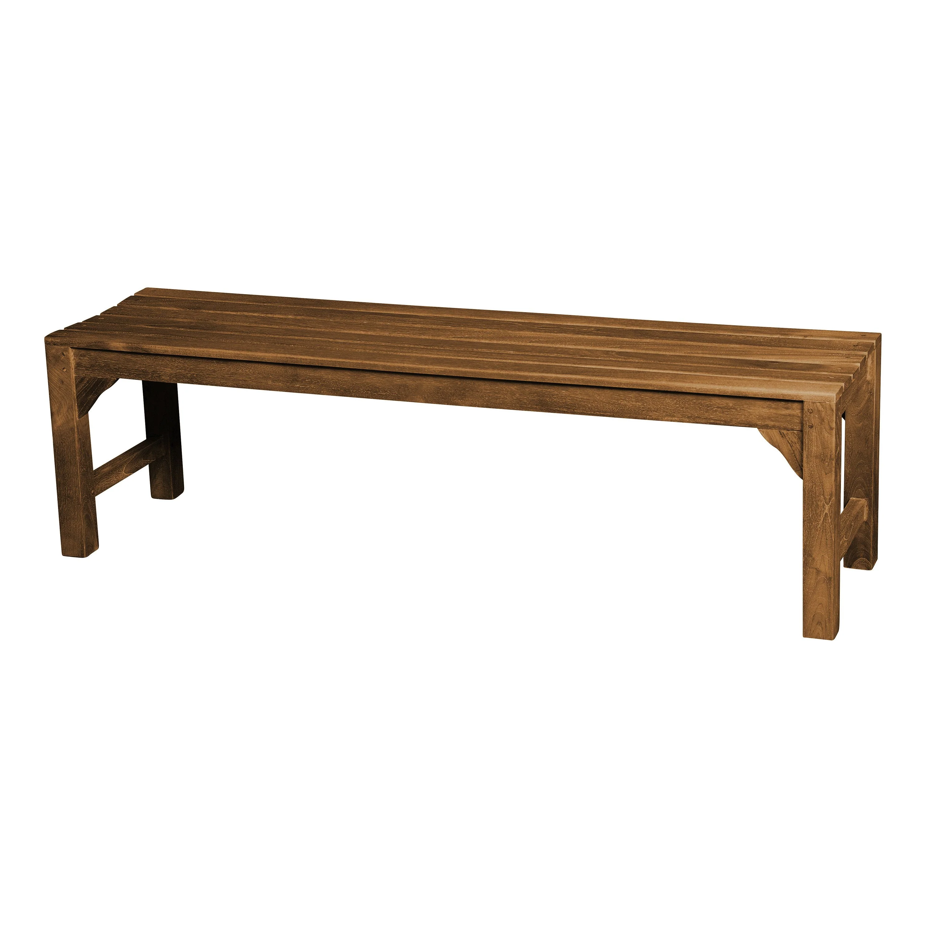 East India Montego 5 Piece Dining Setting with Benches - Image 3