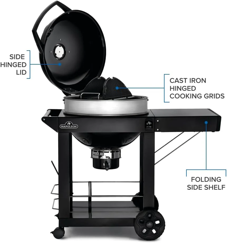 Napoleon Professional 22 Charcoal Cart - Image 5