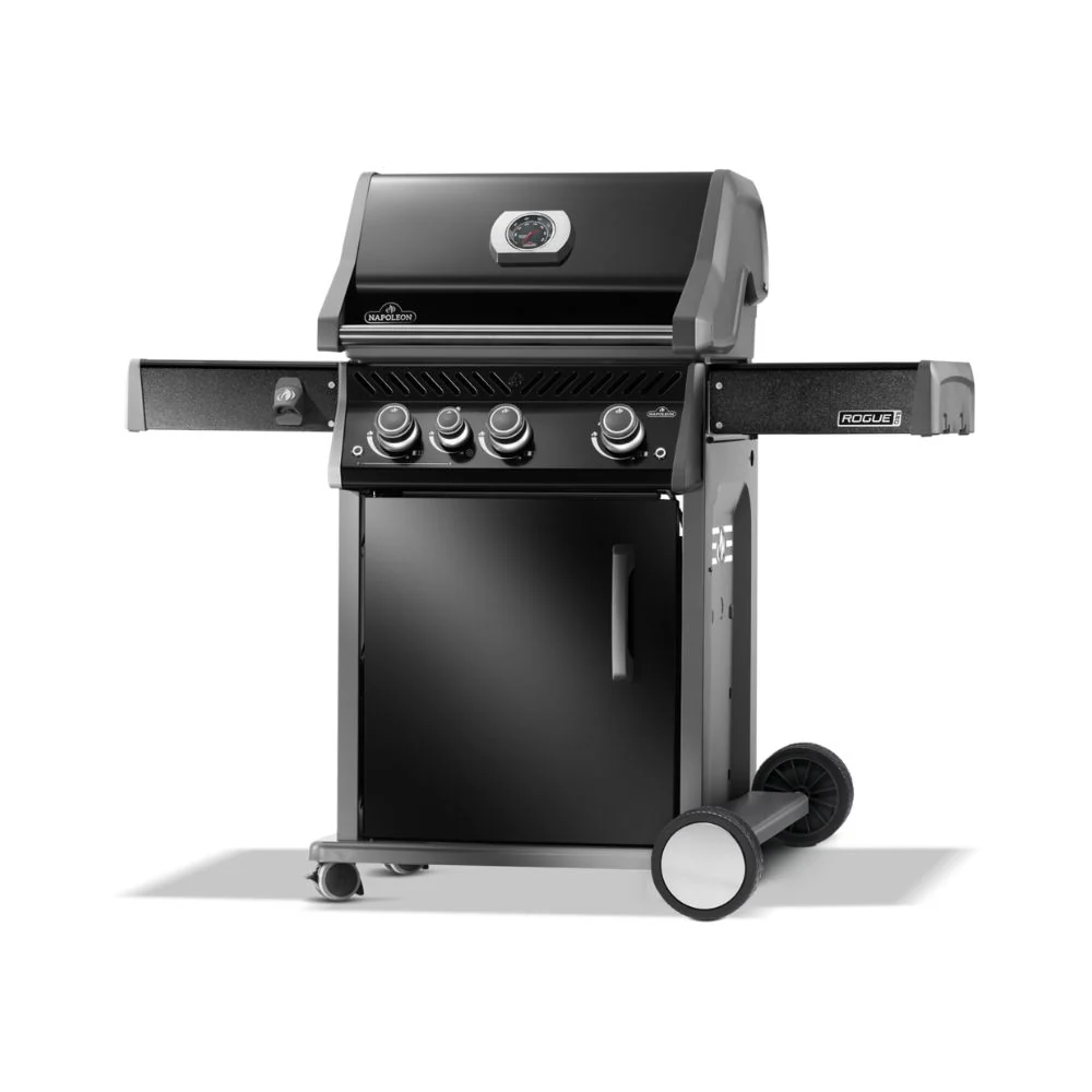 Napoleon Rogue Pro 425 Black 3 Burner BBQ with Infrared Sizzle Sideburner - Image 3