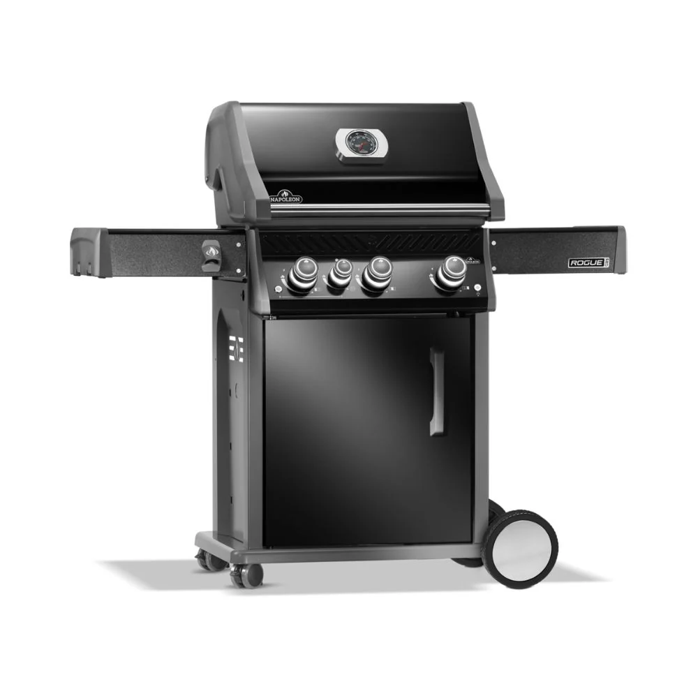 Napoleon Rogue Pro 425 Black 3 Burner BBQ with Infrared Sizzle Sideburner - Image 4
