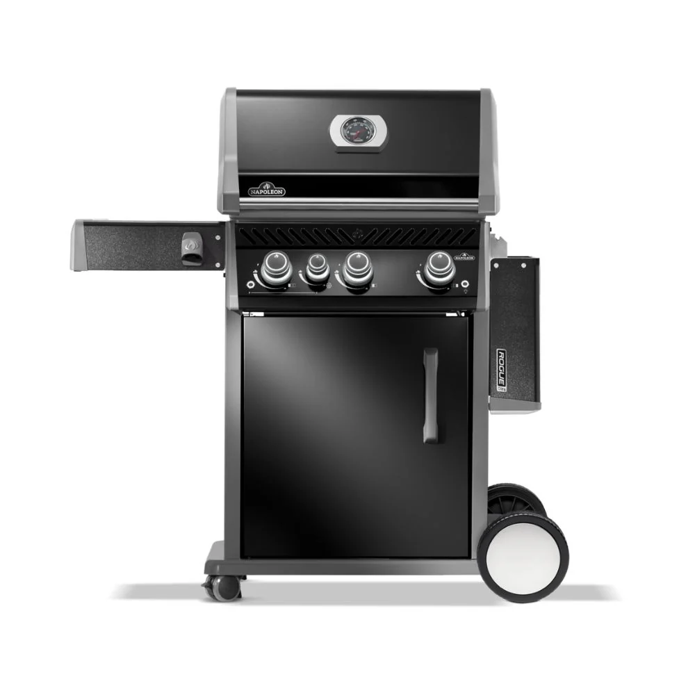 Napoleon Rogue Pro 425 Black 3 Burner BBQ with Infrared Sizzle Sideburner - Image 5