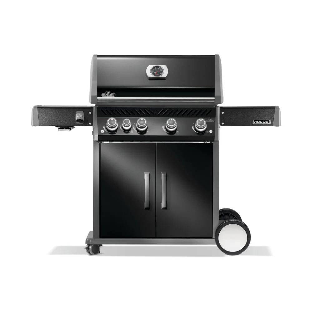 Napoleon Rogue Pro 525 Black 4 Burner BBQ with Infrared Sizzle Sideburner - Image 2