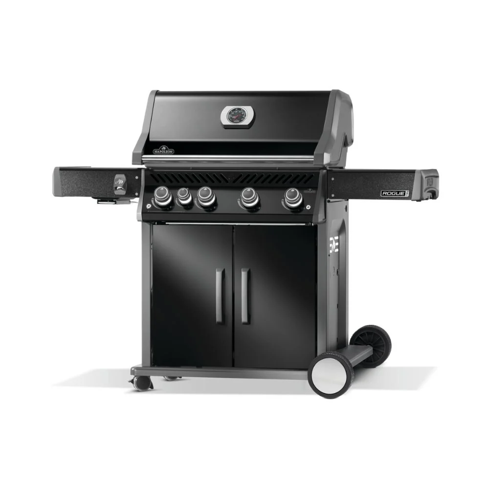 Napoleon Rogue Pro 525 Black 4 Burner BBQ with Infrared Sizzle Sideburner - Image 3