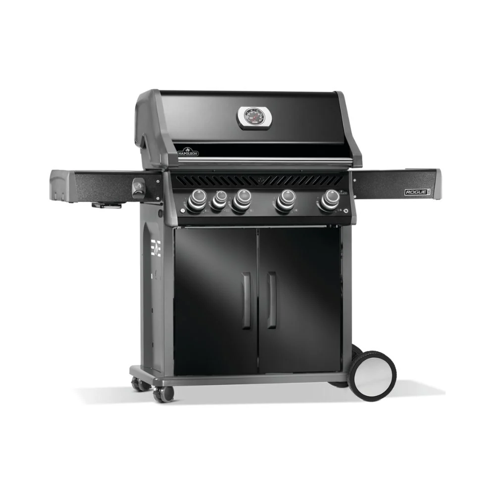 Napoleon Rogue Pro 525 Black 4 Burner BBQ with Infrared Sizzle Sideburner - Image 4