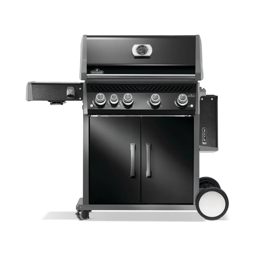 Napoleon Rogue Pro 525 Black 4 Burner BBQ with Infrared Sizzle Sideburner - Image 5
