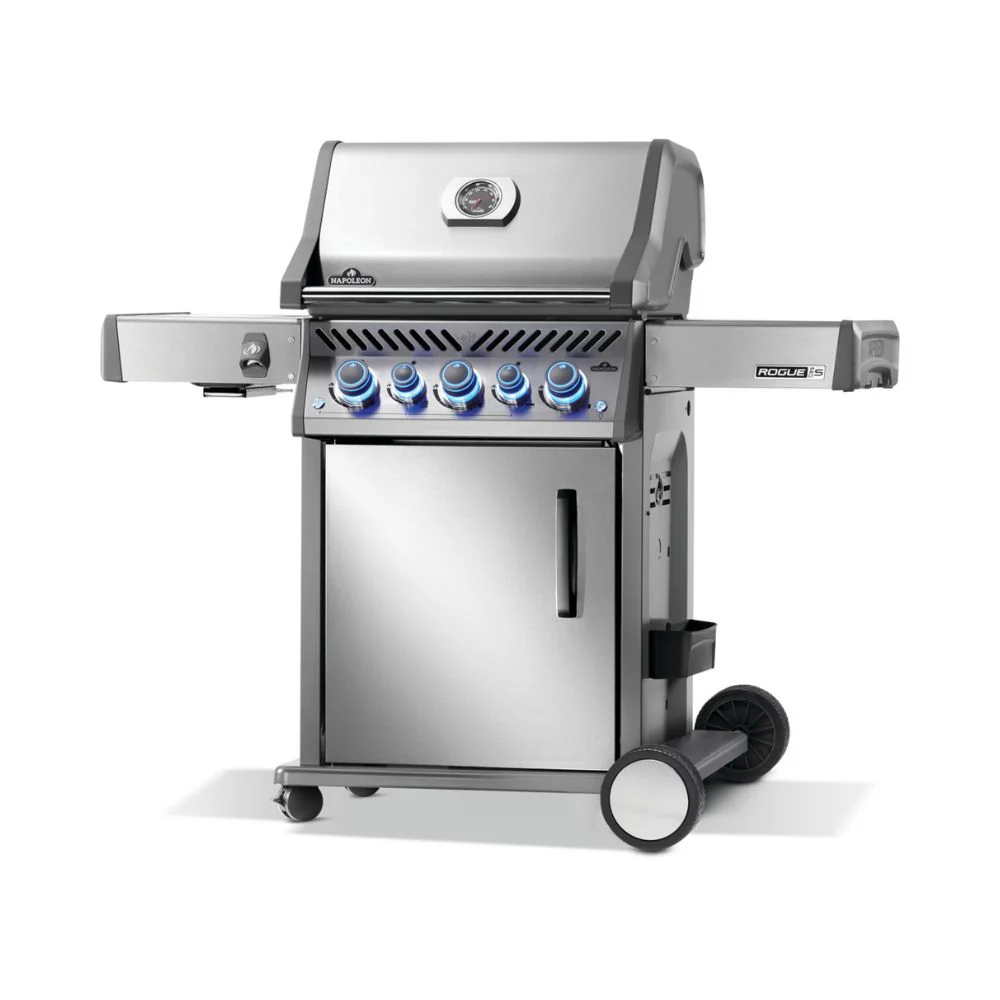 Napoleon Rogue Pro-S 425 SS 3 Burner BBQ with Infrared Sizzle Sideburner - Image 3