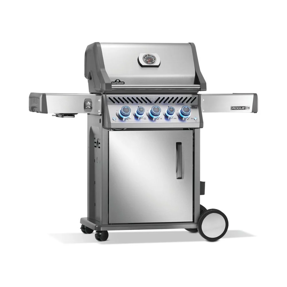 Napoleon Rogue Pro-S 425 SS 3 Burner BBQ with Infrared Sizzle Sideburner - Image 4