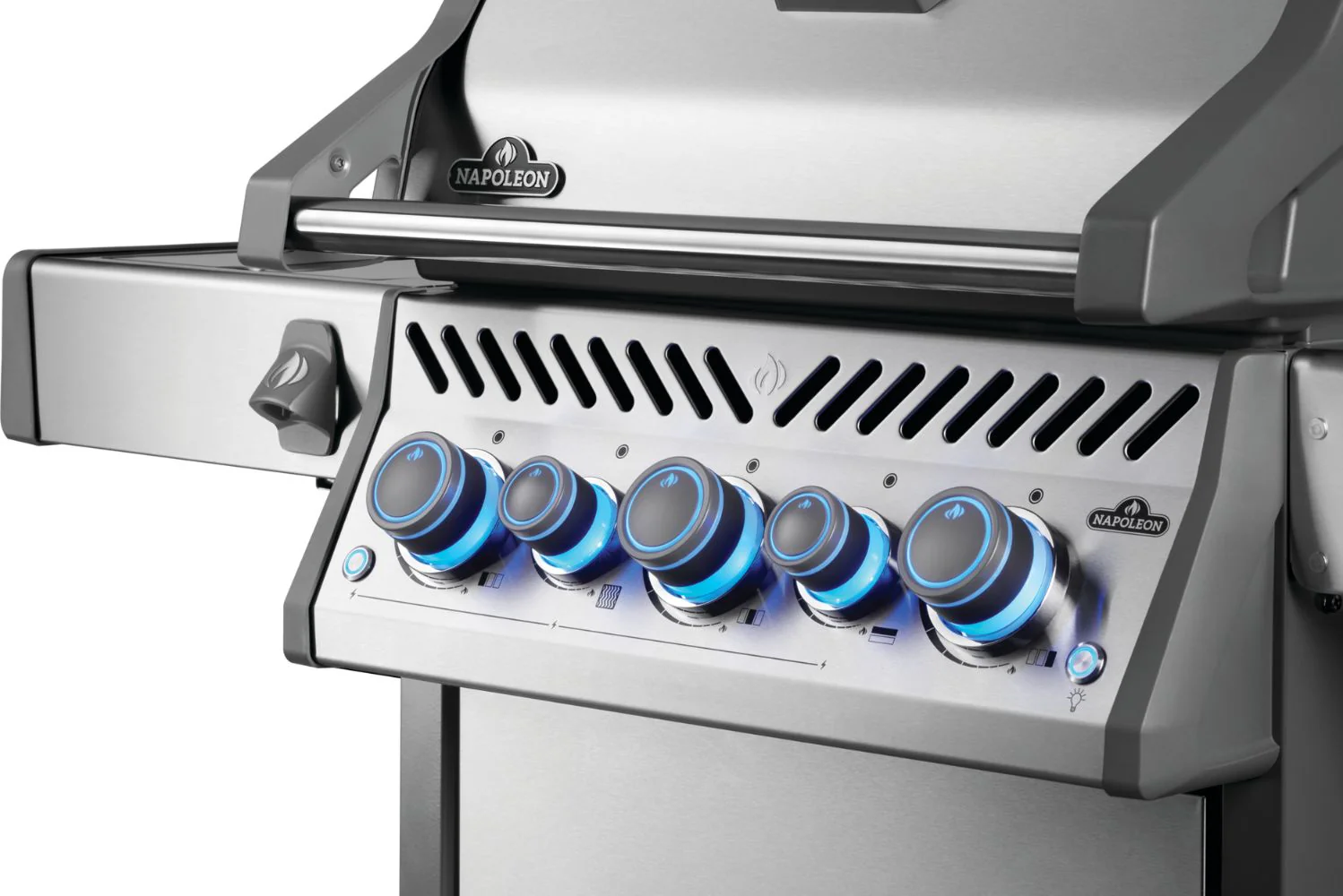 Napoleon Rogue Pro-S 425 SS 3 Burner BBQ with Infrared Sizzle Sideburner - Image 6