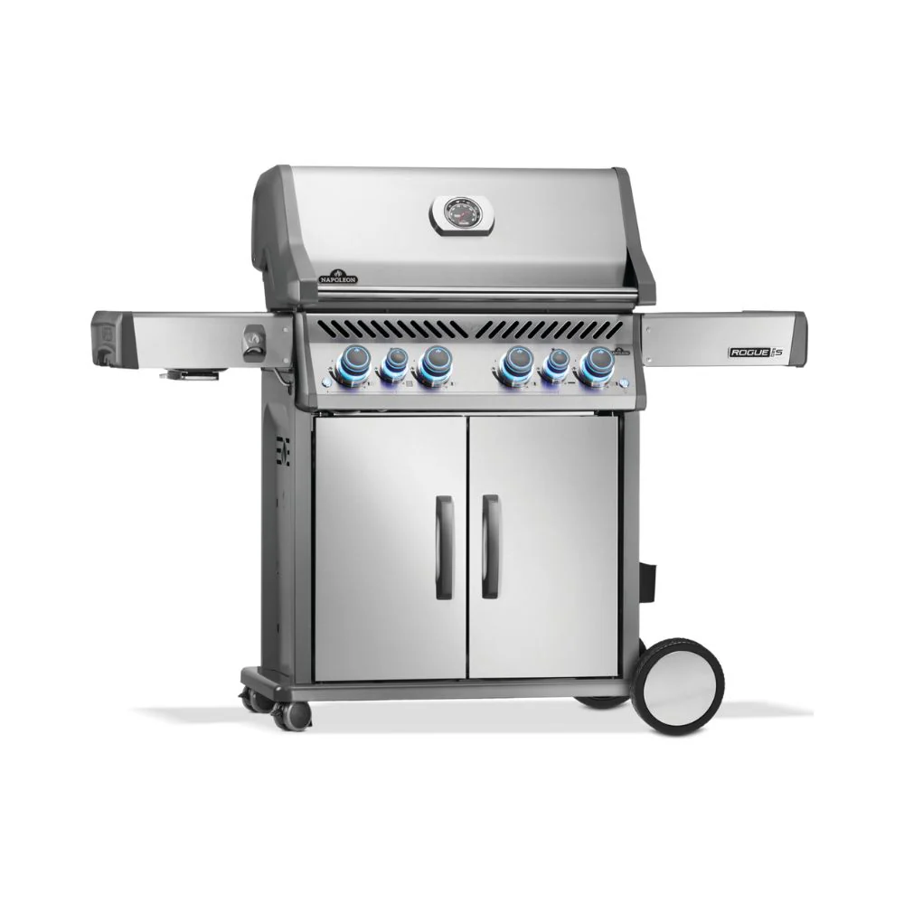 Napoleon Rogue Pro-S 525 SS 4 Burner BBQ with Infrared Sizzle Sideburner - Image 4