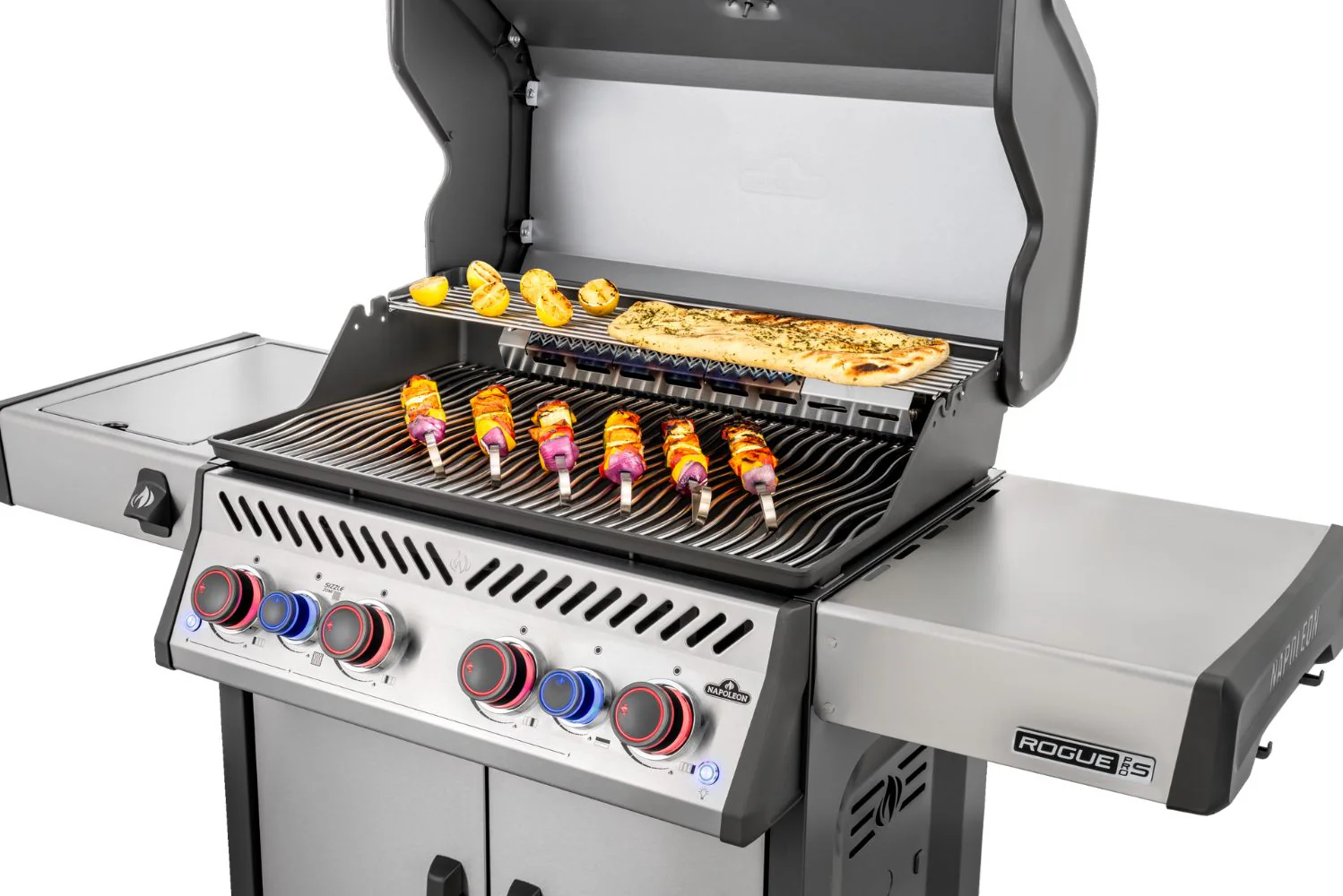 Napoleon Rogue Pro-S 525 SS 4 Burner BBQ with Infrared Sizzle Sideburner - Image 9