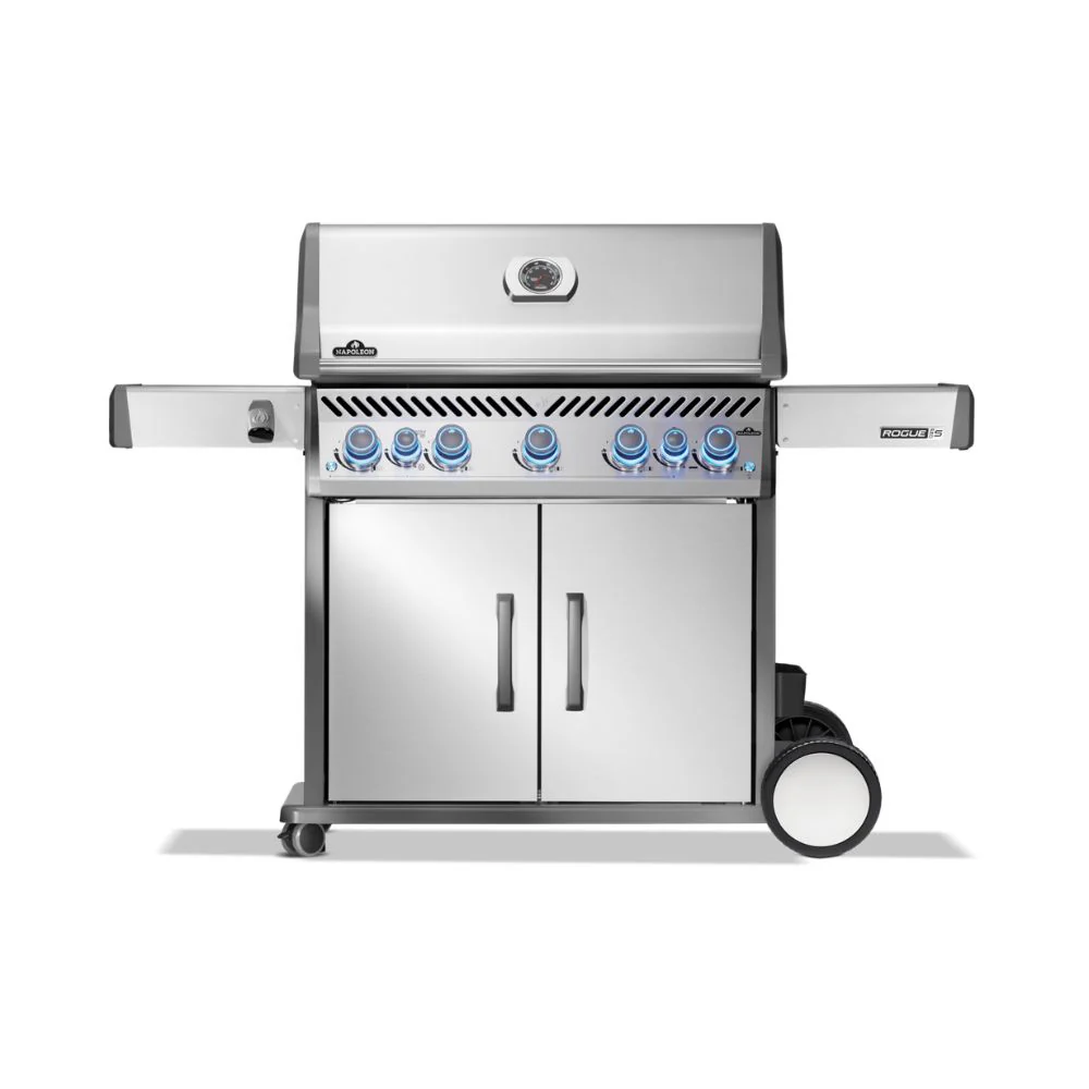Napoleon Rogue Pro-S 625 SS 5 Burner BBQ with Infrared Sizzle Sideburner - Image 2