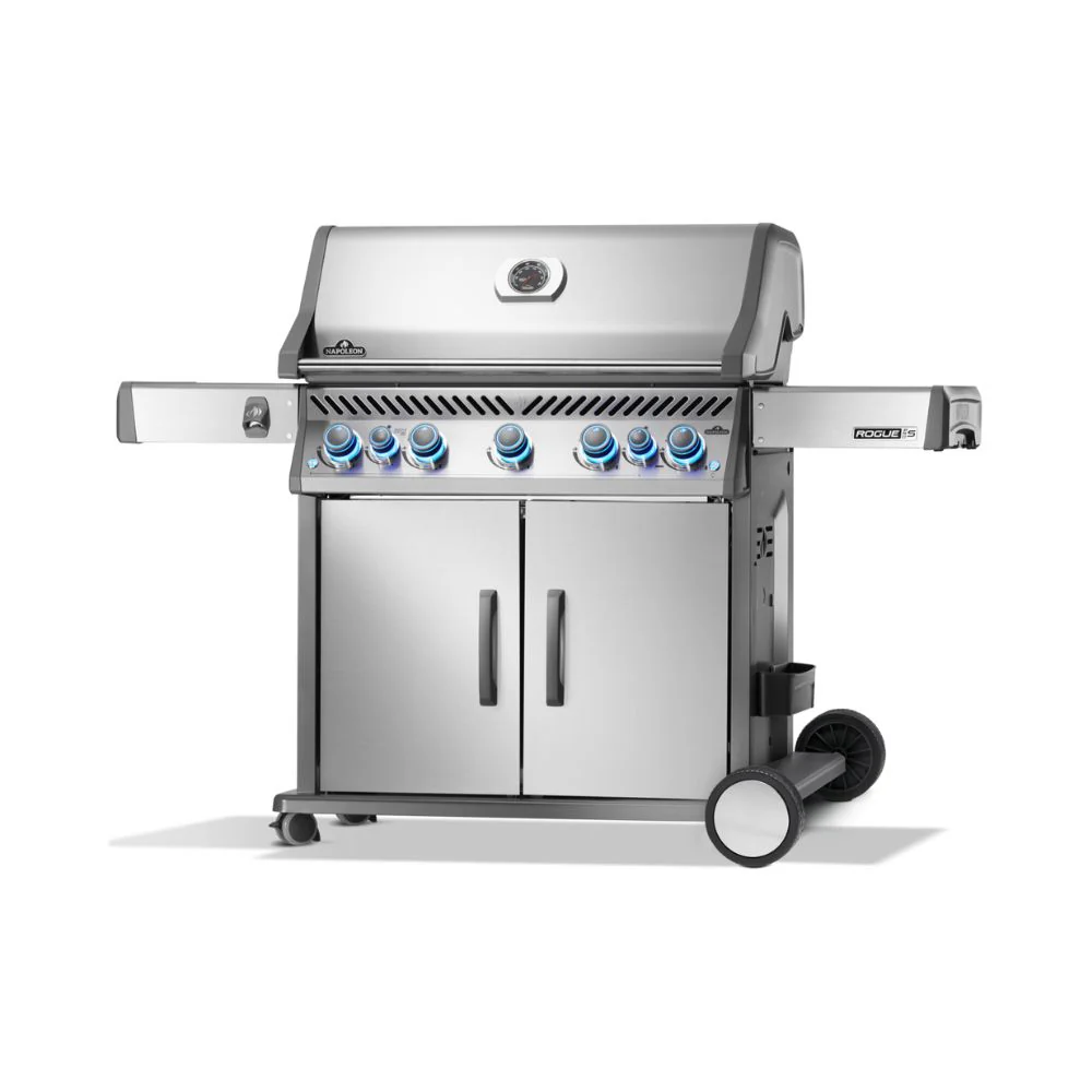 Napoleon Rogue Pro-S 625 SS 5 Burner BBQ with Infrared Sizzle Sideburner - Image 3