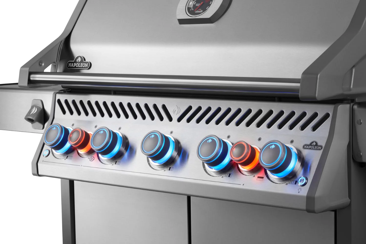 Napoleon Rogue Pro-S 625 SS 5 Burner BBQ with Infrared Sizzle Sideburner - Image 5