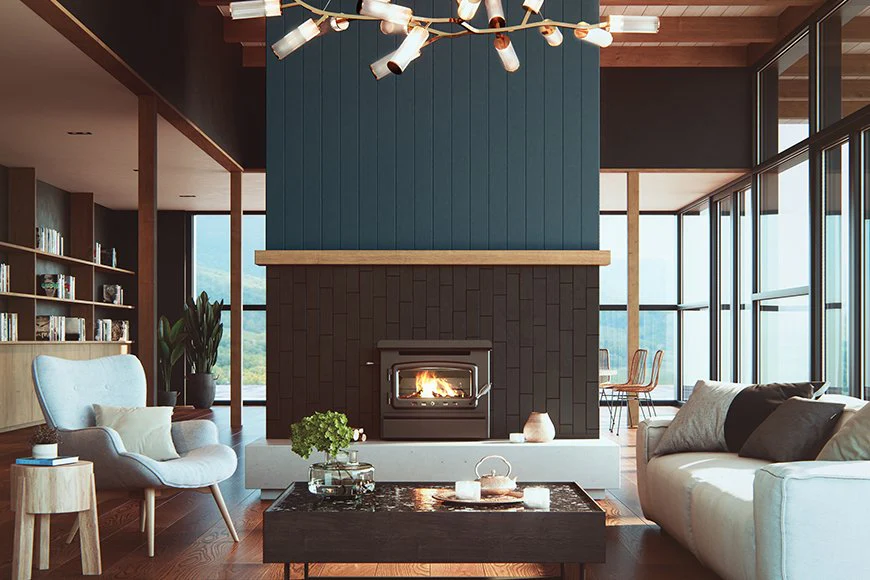 Nectre Inbuilt Wood Fire with Remote Control Fan - Image 3