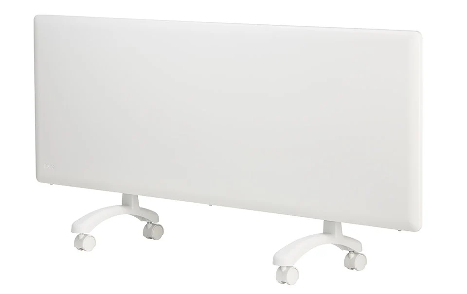 Nobo 2kW Slimline Wi-Fi Panel Heater with Castors - Image 2