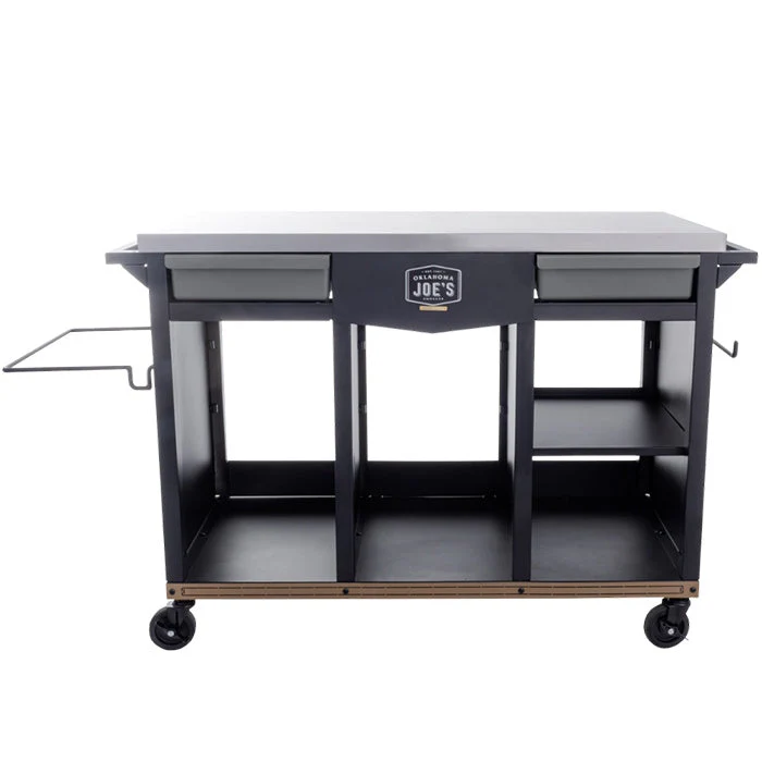 Oklahoma Joes 40 Inch Dlx Prep & Storage Cart - Image 2