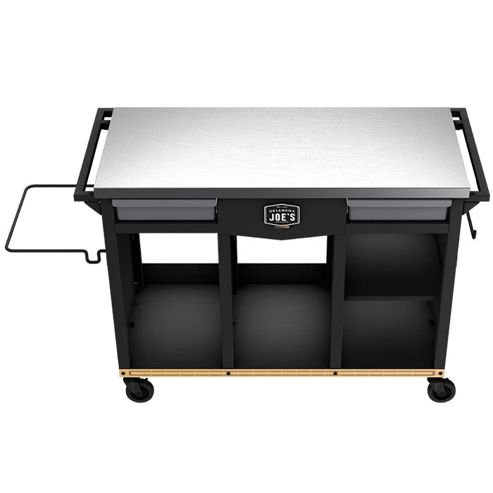 Oklahoma Joes 40 Inch Dlx Prep & Storage Cart - Image 3
