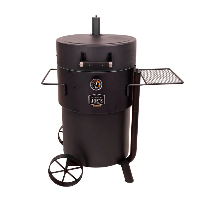Oklahoma Joes Bronco Pro Drum Smoker XL - Black