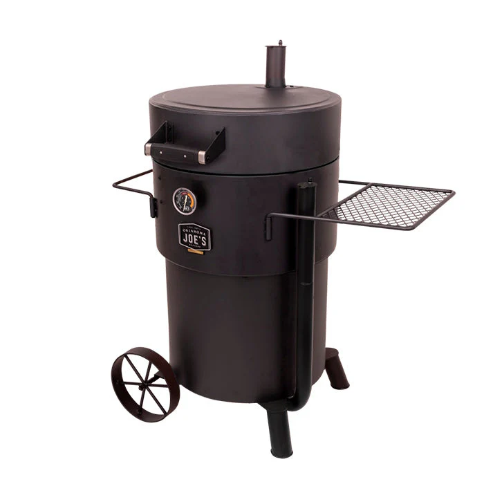 Oklahoma Joes Bronco Pro Drum Smoker XL - Black - Image 2