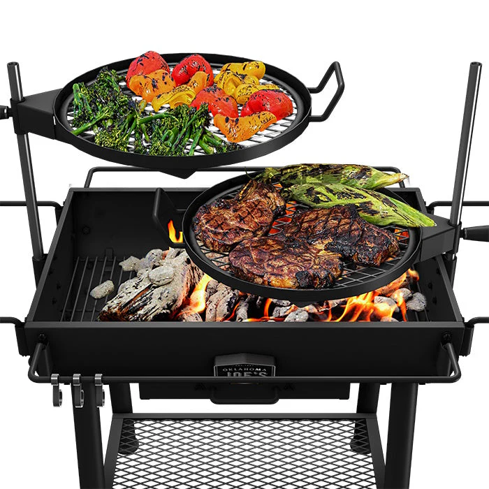 Oklahoma Joes Firecraft Barrel Stacker Grill - Image 5