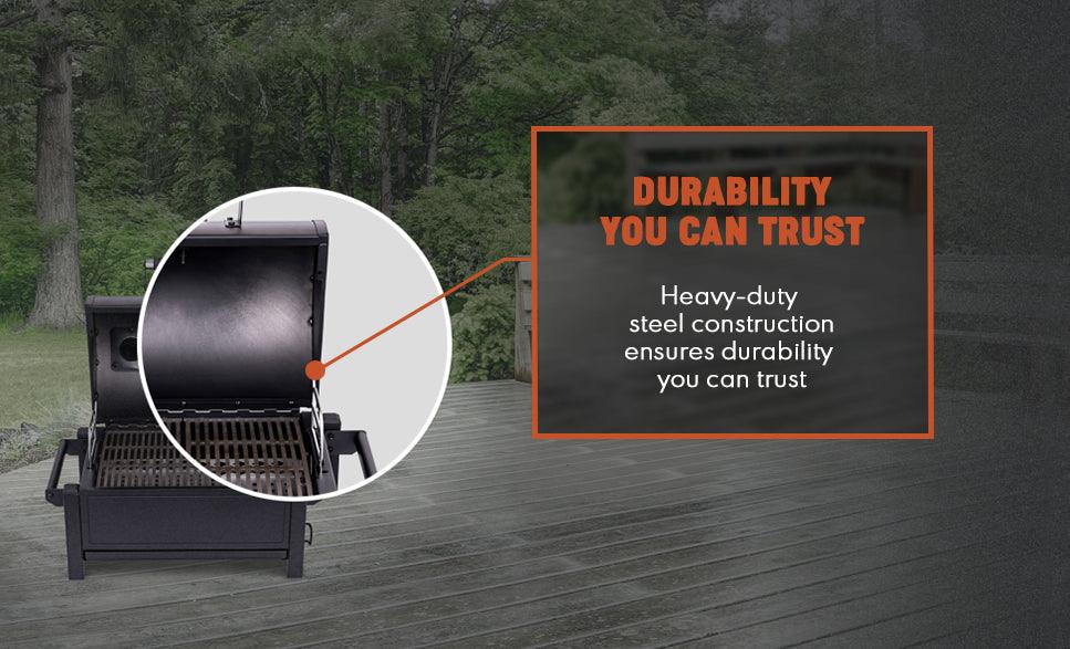Oklahoma Joes Tabletop Rambler Charcoal Grill - Image 7